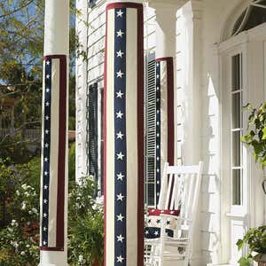 Vintage Americana Pillar Bunting