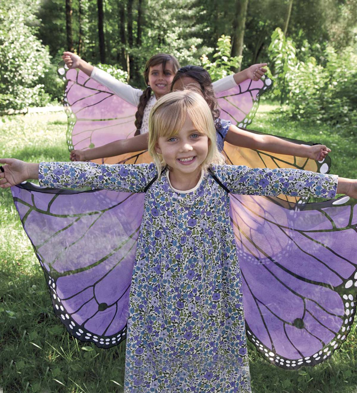 Fabric Monarch Butterfly Wings for Dress-Up Play