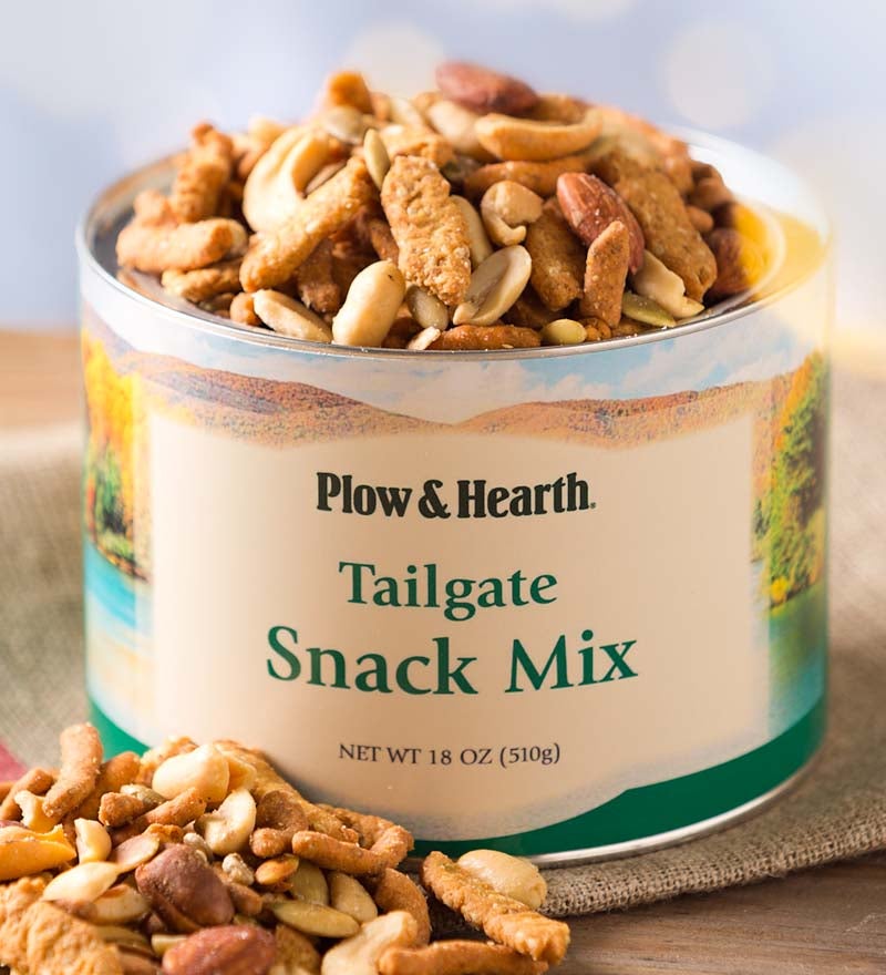 Tailgate Snack Mix, 18 oz. Resealable Tin