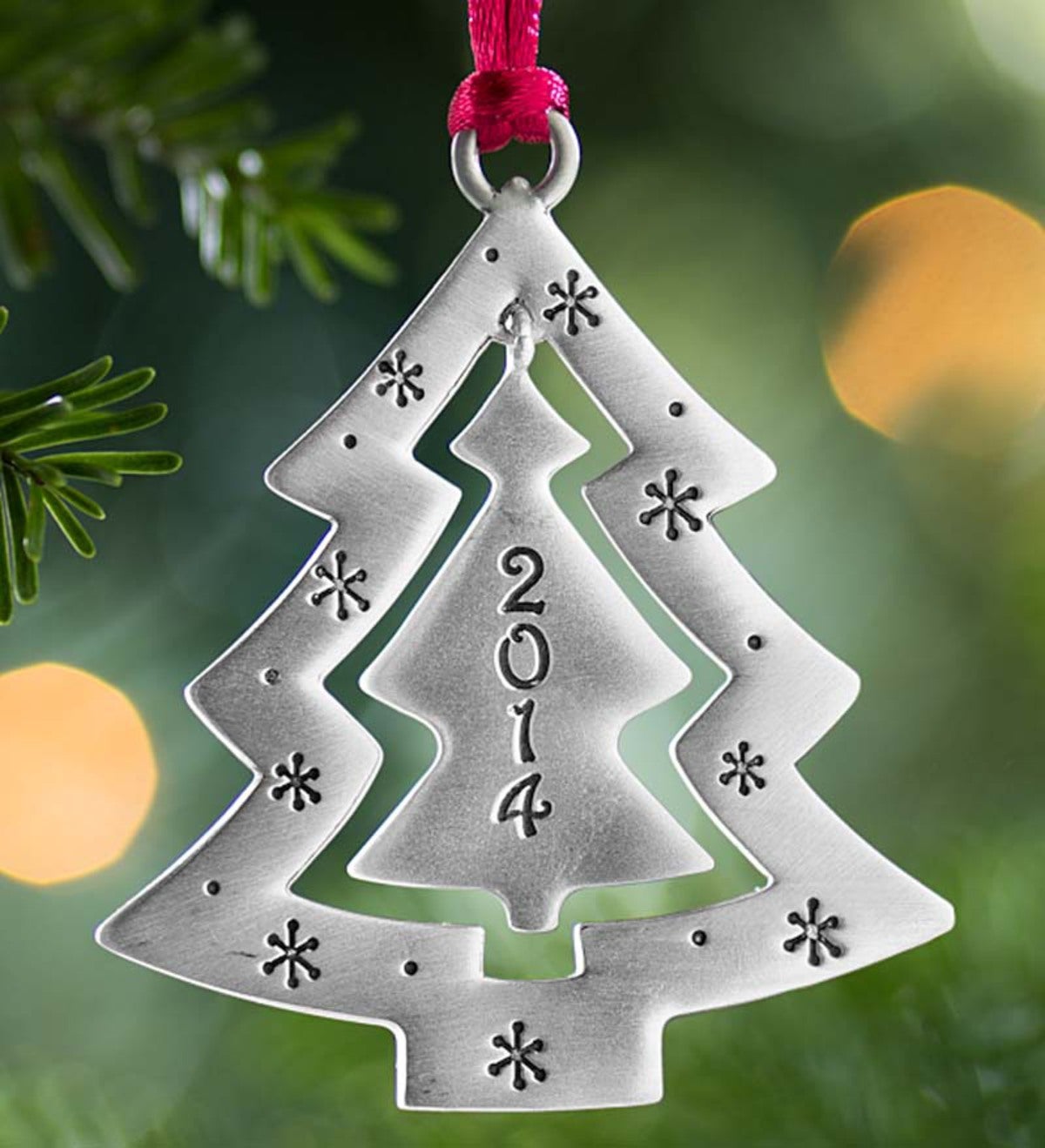 Pewter Christmas Ornament