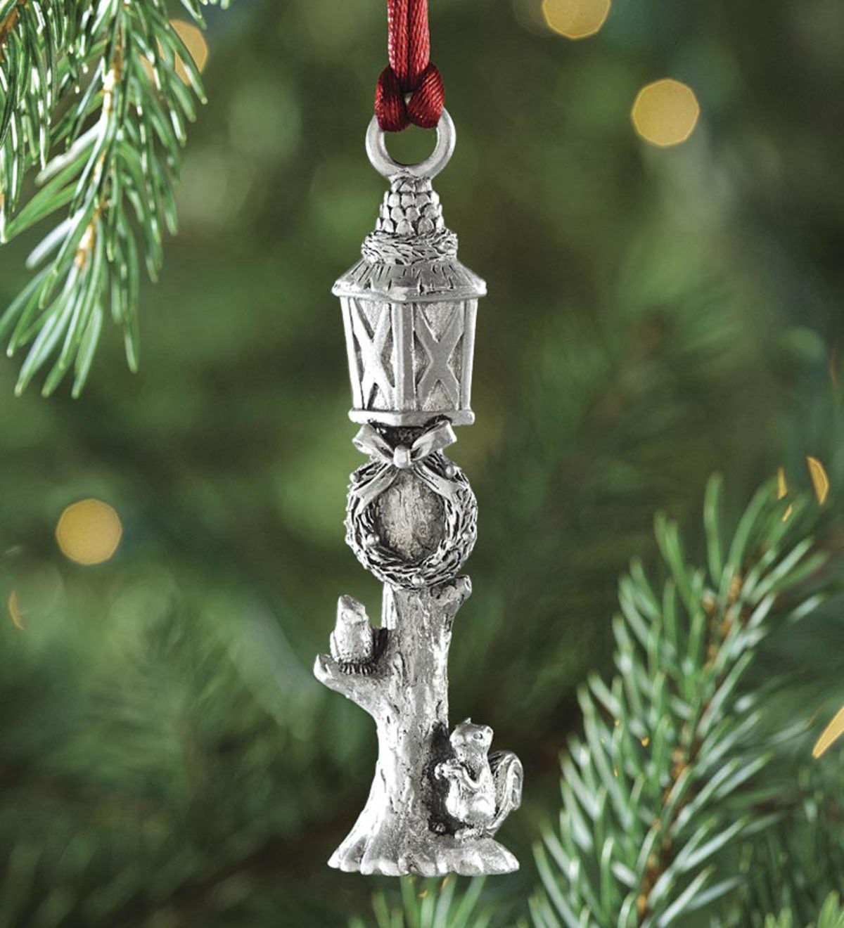 Solid Pewter Christmas Ornaments