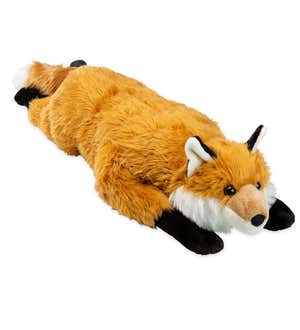 Fuzzy Fox Fuzzy Plush Cuddle Animal Body Pillow