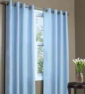 Thermovoile Lined Grommet-Top European-Style Voile Panels