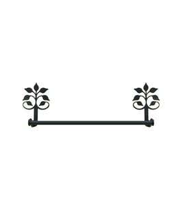 USA-Made Wrought Iron Decorative Towel Bars