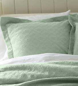 Queen Marie Matelasse Stonewashed Coverlet
