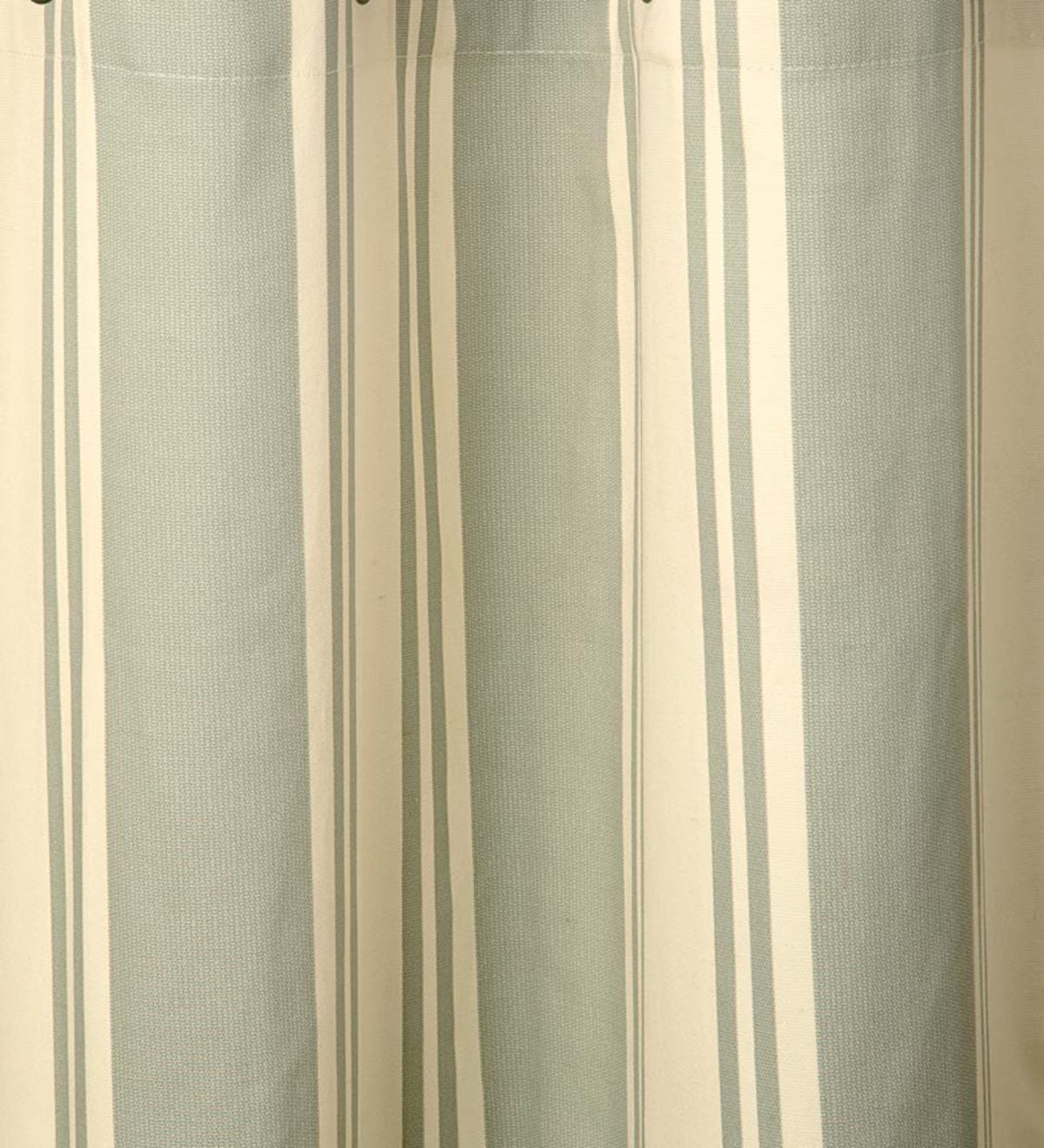 63”L Thermalogic™ Wide Stripe Grommet-Top Insulated Curtains - Sage