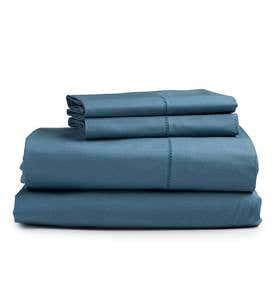 Twin Signature Cotton Percale Sheet Set - BSH