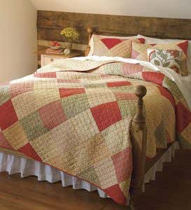 King Rachael Quilt Set With ShamsSave $9.90 on the set!