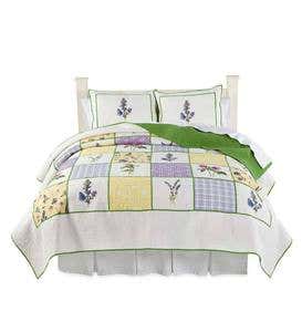 Cecelia Floral Quilt Set and Throw Pillow