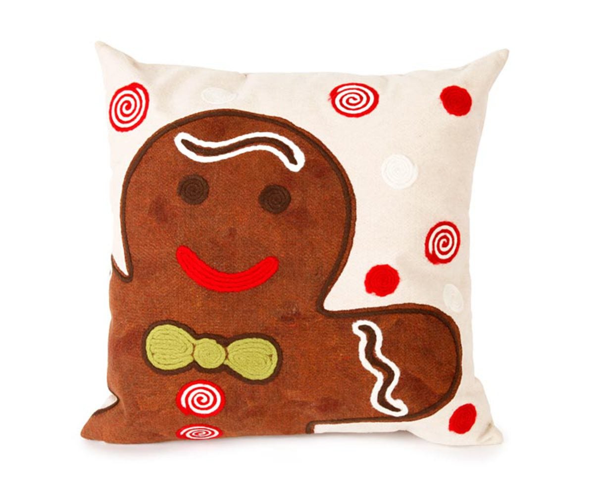 Indoor/Outdoor Ginger Boy Accent Pillow