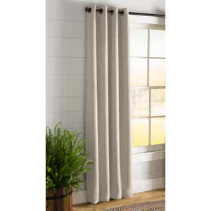 Madison Double-Blackout Grommet Patio Panel with Wand, 106"W x 84"L