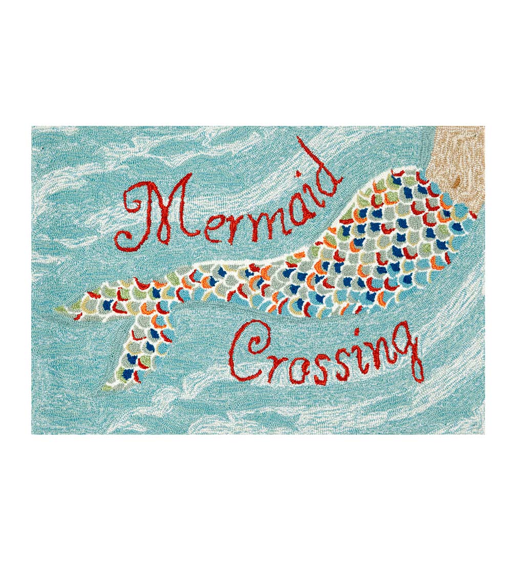 Mermaid Crossing Accent Rug, 24"W x 36"L