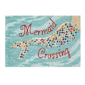 Mermaid Crossing Accent Rug, 24"W x 36"L