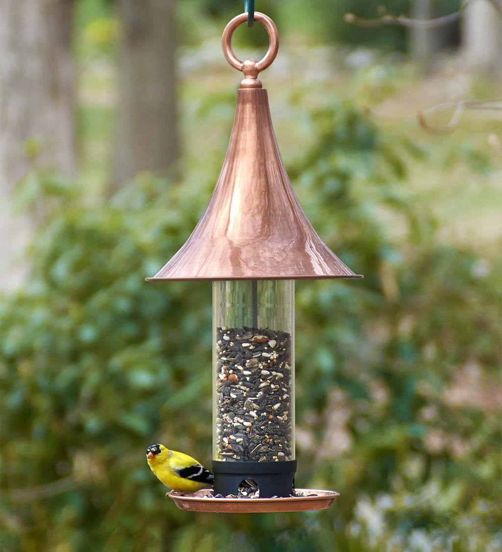 Castella Copper Bird Feeder