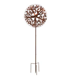 Copper Tree of Life Wind Spinner