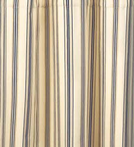 84”L Thermalogic™ Insulated Double-Width Tab-Top Triple Stripe Curtain Pairs - Terra Cotta Stripe