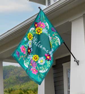 Wildflowers Welcome Estate Flag