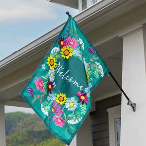 Wildflowers Welcome Estate Flag