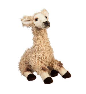 Fuzzy Llama Plush Stuffed Animal