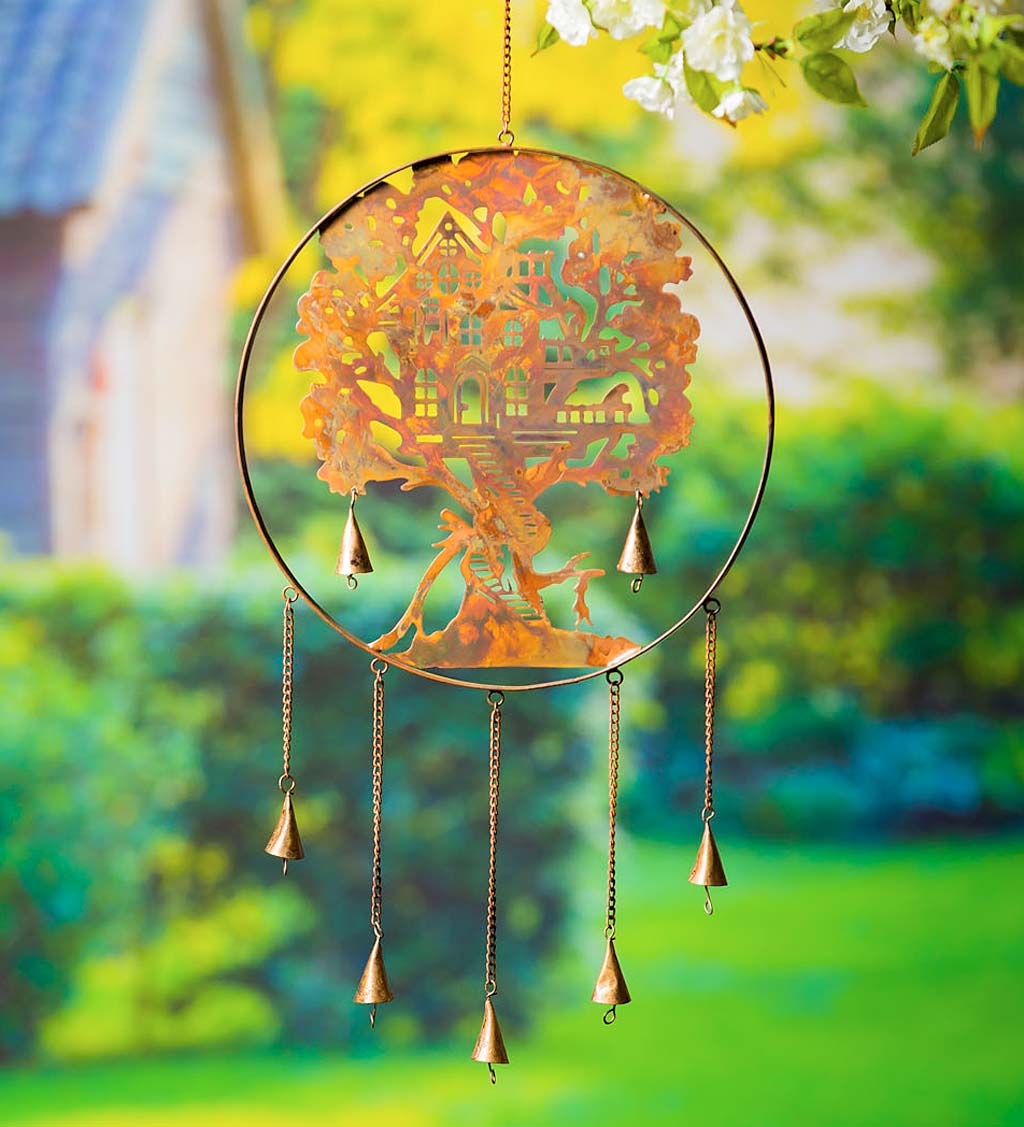 Treehouse Distressed Wind Chime