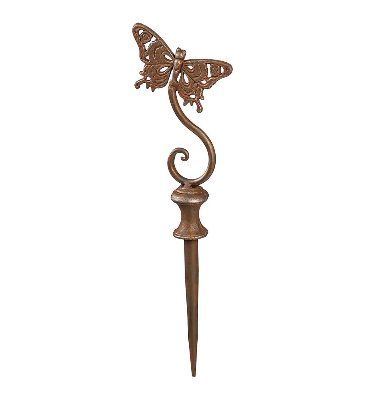 Decorative Metal Butterfly Hose Guide