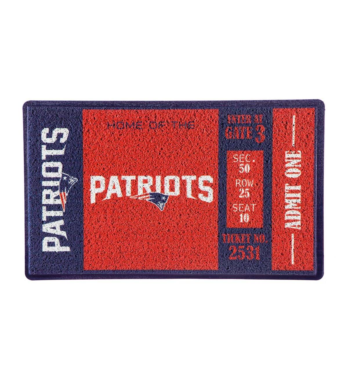 New England Patriots Durable Turf Mat