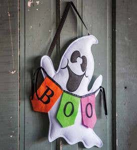 Halloween Boo Ghost Door Decor Hanging Accent