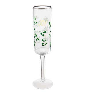 Holiday Joy Color Changing Champagne Flutes, Set of 2