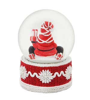 Gnome Santa Claus Snow Globe