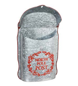 North Pole Post Boxes, Set of 2