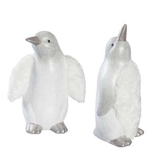 Winter Fluff Penguins, Set of 2