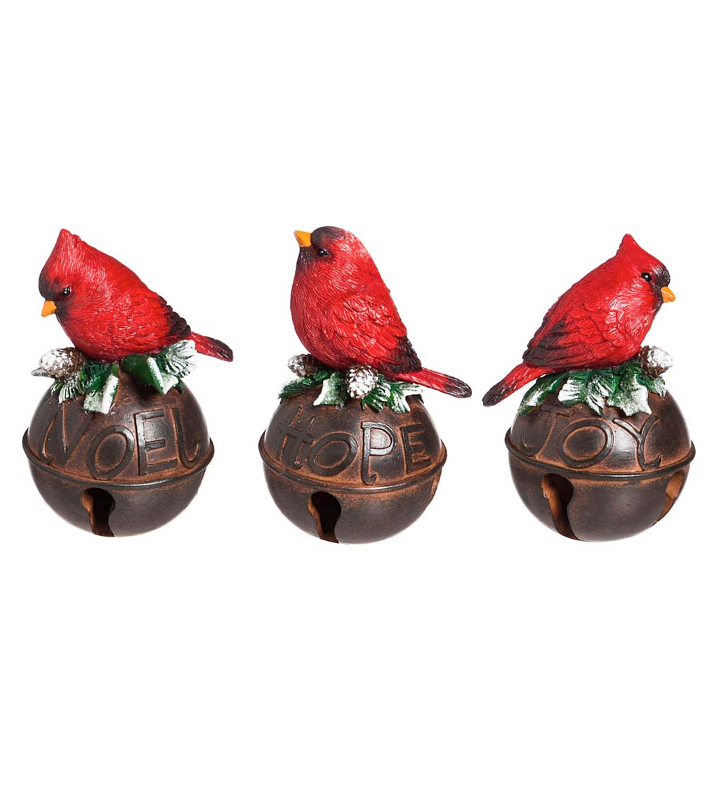 Cardinal Bells, Set of 3