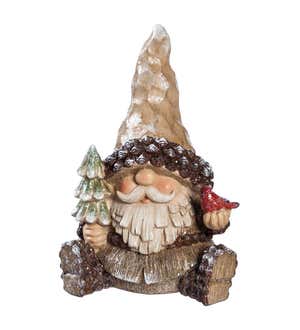 Woodland Holiday Gnomes, Set of 2