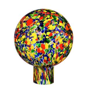 Multicolored Glass Gazing Ball