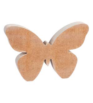 Wooden Butterfly Table Décor, Set of 2