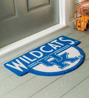 NCAA Team Shaped Coir Door Mat