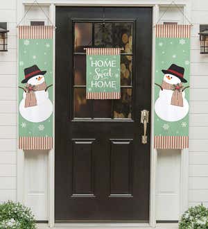 Winter Home Sweet Home Door Banner Kit