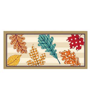 Patterned Leaves Sassafras Switch Mat