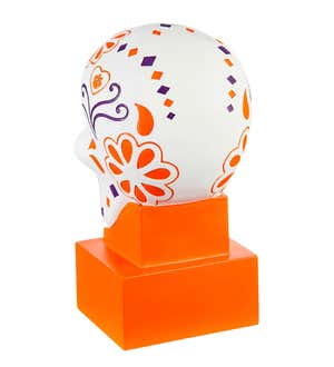 Clemson University Sugar Skull Statue