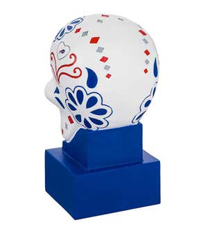 Buffalo Bills Sugar Skull Statue