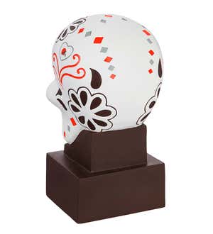 Cleveland Browns Sugar Skull Statue