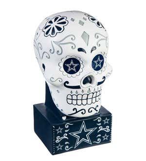Dallas Cowboys Sugar Skull Statue