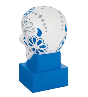 Detroit Lions Sugar Skull Statue