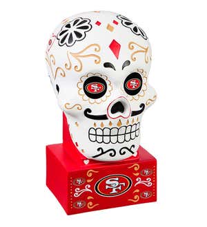 San Francisco 49ers Sugar Skull Statue