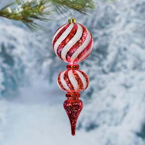 16 Pc Lighted Candy Cane Christmas Ornaments - Double Sided Decor with  Stake for Home, Outdoor, Indoor
