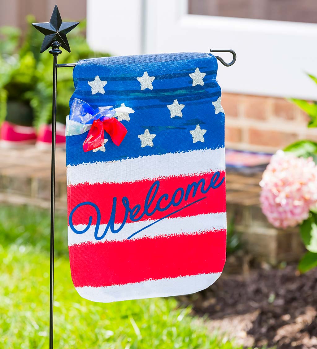 Star Garden Flag Stand