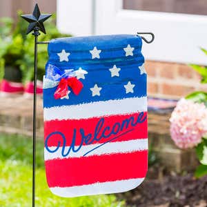 Star Garden Flag Stand