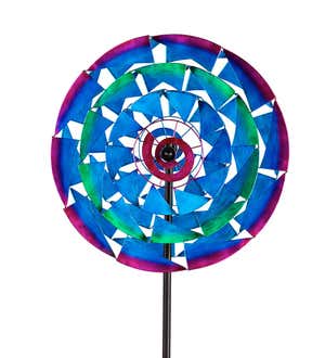 Psychedelic Blades Wind Spinner