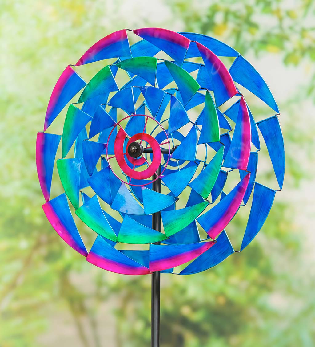 Psychedelic Blades Wind Spinner