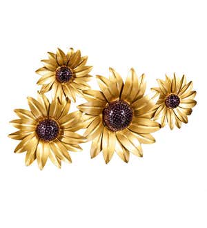 Sunflower Metal Wall Décor